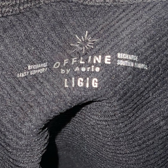 Offline by Aerie Seamless Macrame Longline Sports Bra - Picture 5 of 5